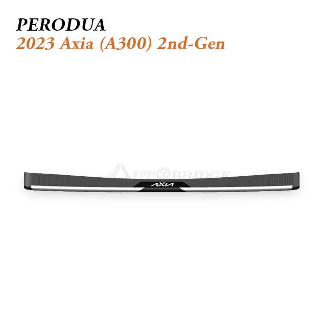 2019-2023 Toyota Agya / Perodua Axia Boot Sill Protector for Practical City Hatchback Cargo Use