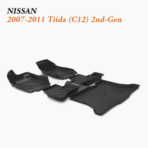 Auto Interior Mats Supply fit 2007-2011 Nissan Tiida (C12) 2nd-Gen
