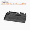 Custom Fit Cargo Mat Liner Supply for 2011-2022 Toyota Sienna
