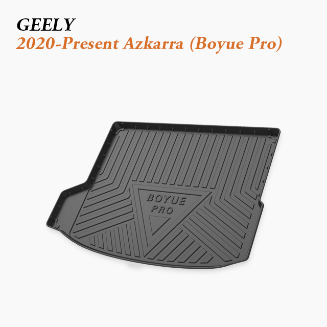 Rugged Trunk Bed Mats Export fit 2016-Present Geely Boyue, Boyue PRO, Boyue X
