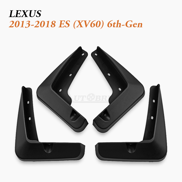 Luxury Sedan Car Mudguards Supply for 2007-Present Lexus ES