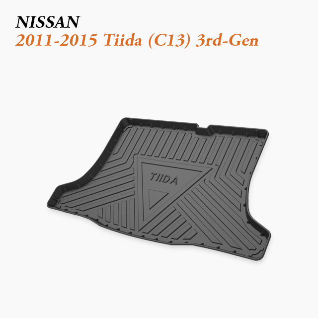 2005–2021 Nissan Tiida Cargo Cover | Reliable Trunk Barrier for Compact Cars