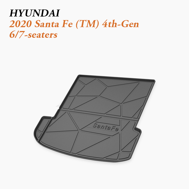 2020-2022 Hyundai Santa Fe Cargo Tray | Precision Boot Mat & Trunk Protector