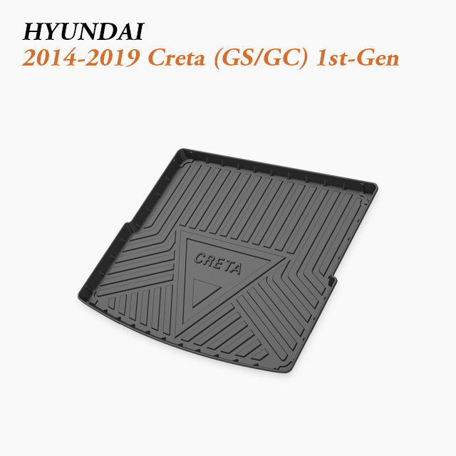 2014-2019 Hyundai Creta Boot Mat – Popular Subcompact SUV Trunk Guard