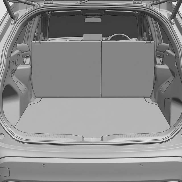 2023-Present Toyota Yaris Cross Boot Sill Protector for Stylish Compact SUV Everyday Loading