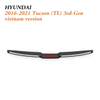 2016-2021 Hyundai Tucson Rear Bumper Protector for Dynamic Vietnam and Korea SUV Cargo Loading