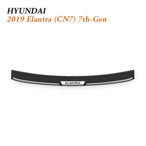 2016-2022 Hyundai Elantra Rear Bumper Protector for Practical Daily Sedan Trunk Loading