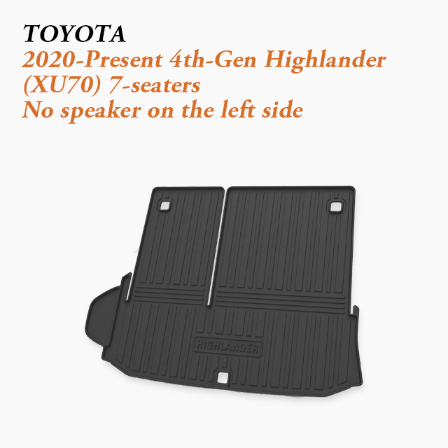 Waterproof Cargo Area Mat Wholesale for 2006-Present Toyota Highlander