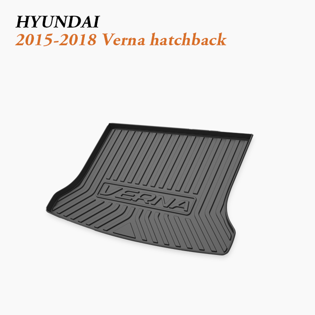 2015-2021 Hyundai Accent Cargo Mat | Custom Boot Liner & Trunk Tray