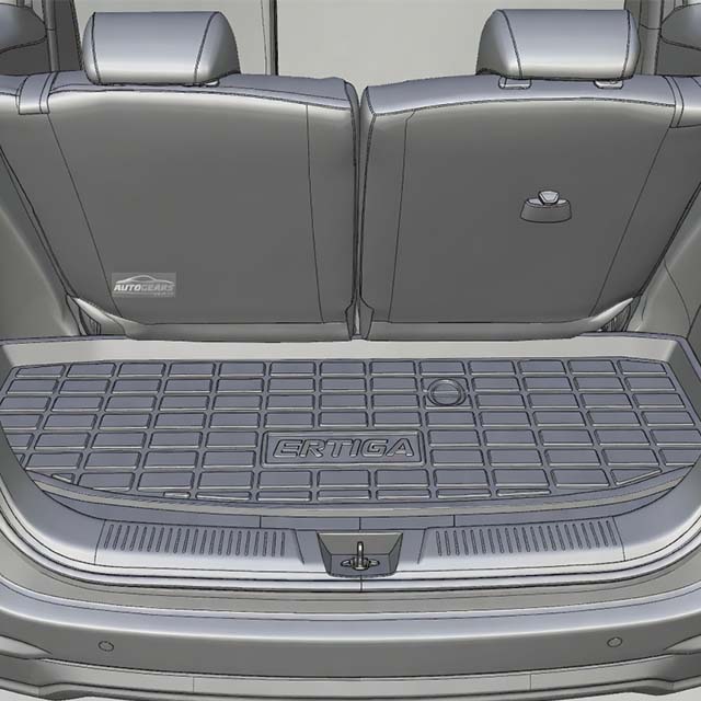 2012-2019 Suzuki Ertiga Boot Sill Protector for Versatile 7-Seater MPV Family and Fleet Loading