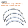 Stainless Sttell Fender Flare for 2005-Present Suzuki Every DA64/DA17