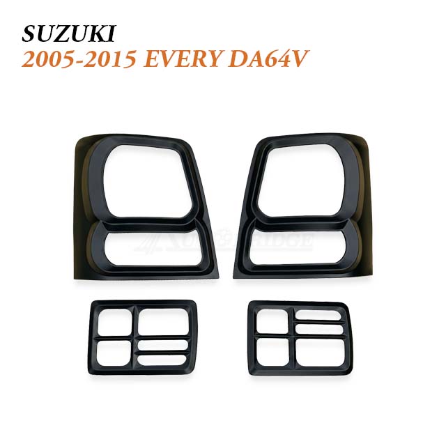 Headlight Taillight Cover Set for Suzuki Every DA64V (2005–2015) | 4 pc Set