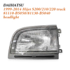 1999-2014 Daihatsu Hijet S200 S210 S220 Compact Work Truck Lighting Set Front Lamps and Mirror Assembly