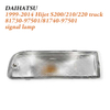1999-2014 Daihatsu Hijet S200 S210 S220 Compact Work Truck Lighting Set Front Lamps and Mirror Assembly