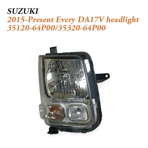Halogen Headlight Assembly for Suzuki Every / Carry DA17V DA17W (2015–Present)