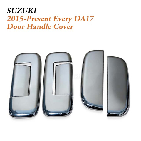 Front Rear Door Handle Protector for 2015-Present Suzuki Every DA17V/W PC/JOIN Turbo/PA Limited/PZ Turbo