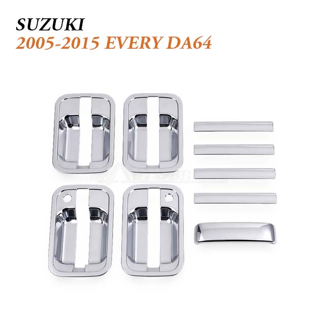 Door Handle Cover for Suzuki Every DA64 (2005–2015) | 9 pc Set