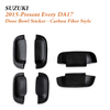 6 Pcs Set Door Bowl Sticker for 2015-Present Suzuki Every DA17